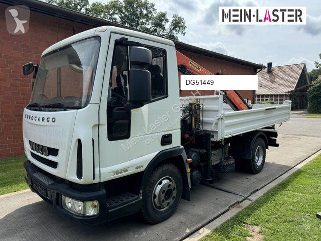 شاحنة Iveco ML75E16 3 S-Kipper Kran PK...