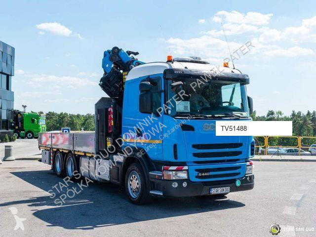 شاحنة Scania G440 6x4 PALFINGER PK 34002 SH Fly...