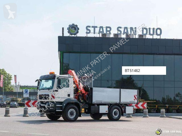 شاحنة MAN TGM 18.340 4x4 PALFINGER PK 18002...