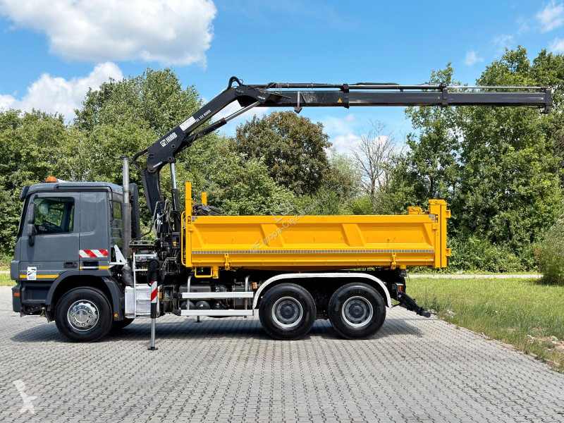 شاحنة Mercedes ACTROS * KIPPER 4,80 + KRAN/FUNK...