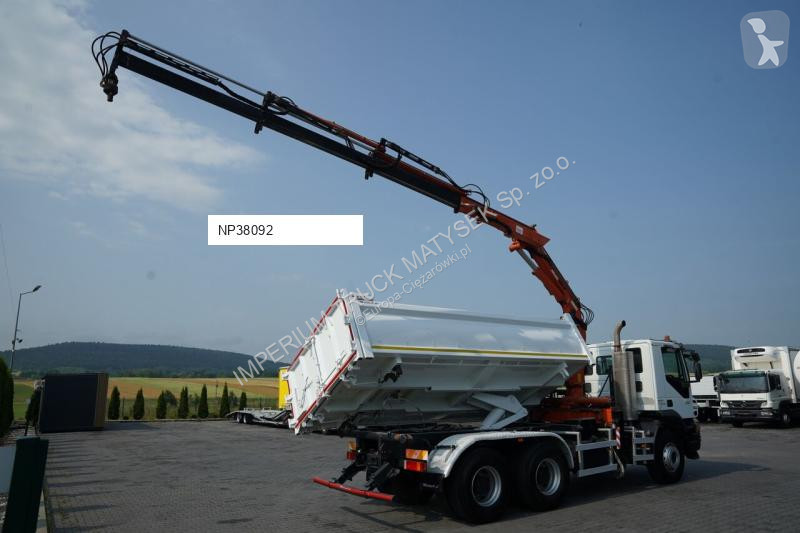 شاحنة Iveco TRAKKER 410 / 6X4 / 2 STR. WYWROTKA...