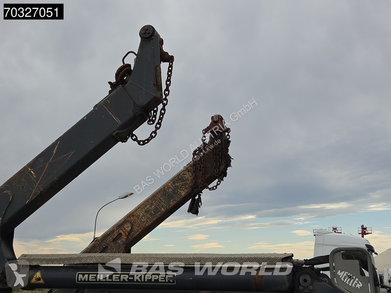 شاحنة Mercedes 1845 4X2 Full Steel Meiller Skip...