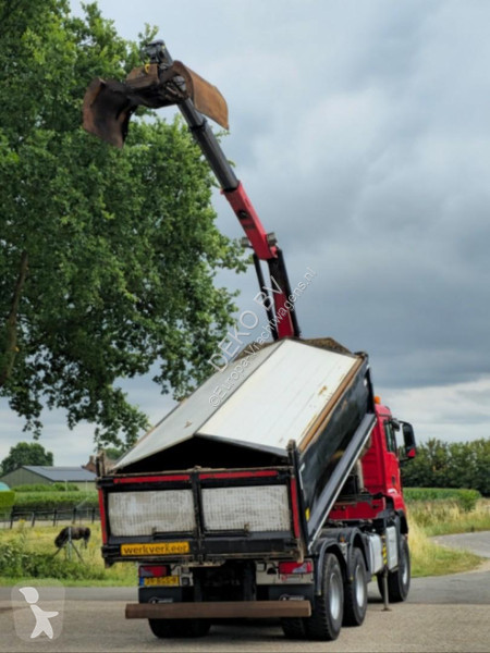 شاحنة MAN 33.400 6X6 BH WVT WS Z-crane/TIPPER!!...