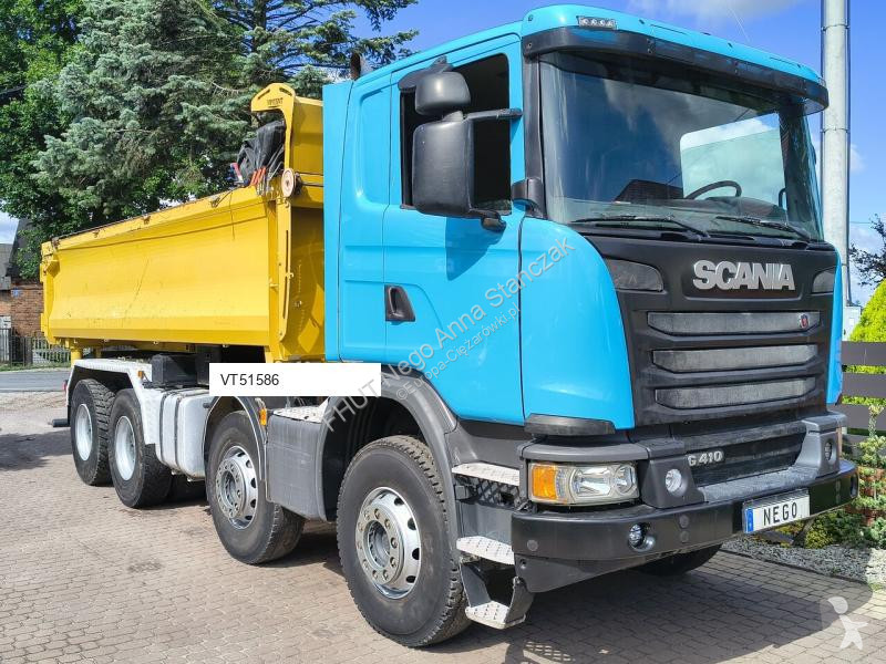 شاحنة Scania G410 8x4 2016 BORDMATIC Import