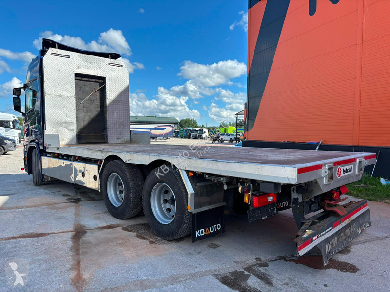 شاحنة Scania R 650 6x4 RETARDER / PATFORM =6851 mm