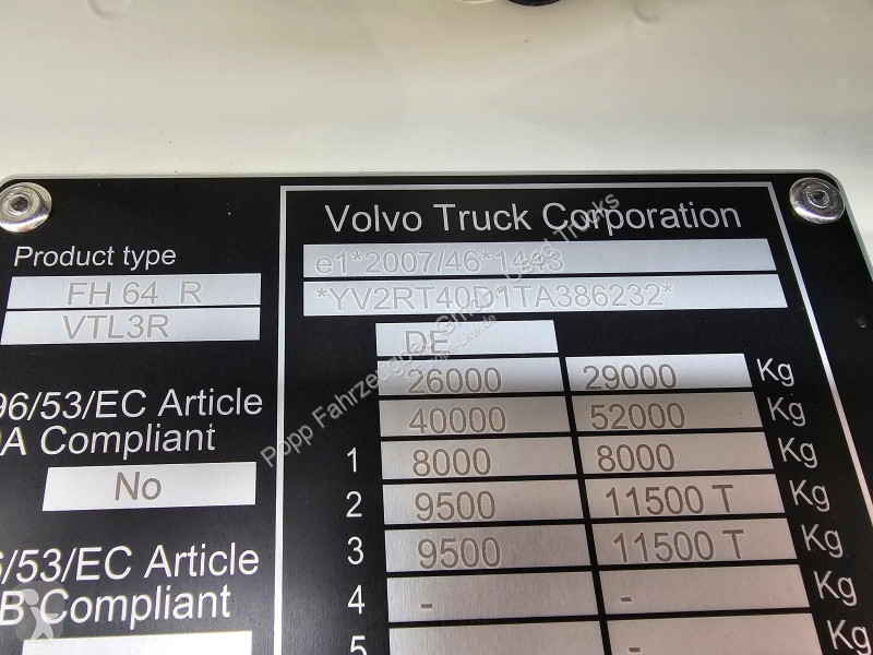 شاحنة Volvo 500 6x4 Meiler Abroller*Tectrum...