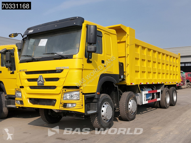شاحنة  HOWO 371 8X4 Refurbished! 80T Full steel...