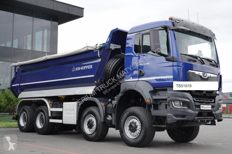 Kamion MAN TGS / 8X6 / WYWROTKA / TYLNOZSYPOWA...