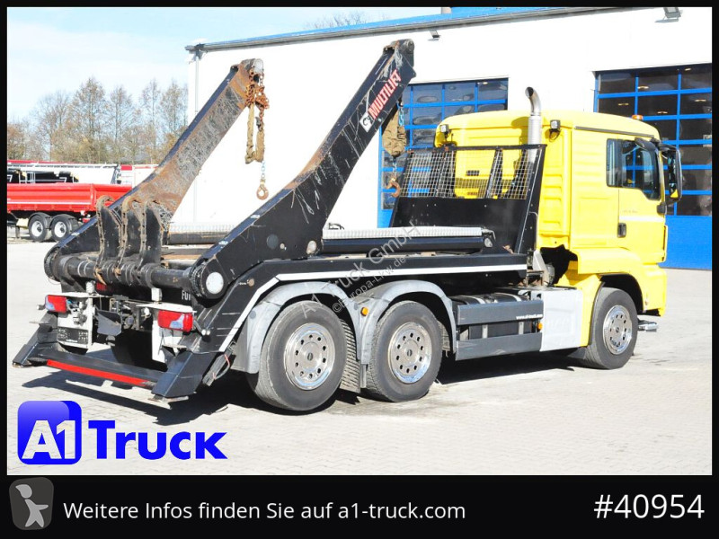 شاحنة MAN TGS 26.460 Hiab Lift/Lenk  Funk, Navi,