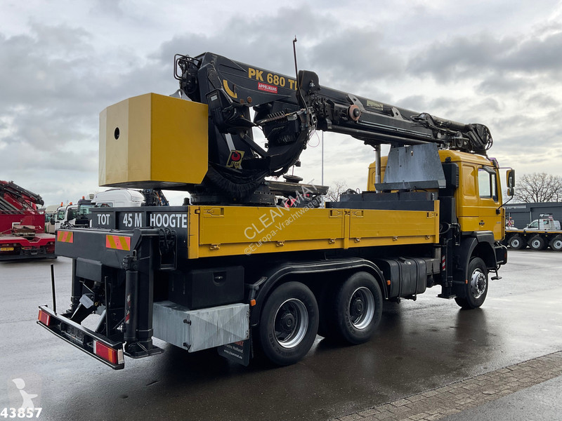 Lastbil MAN 6x6 Full Steel Manual Palfinger 68...