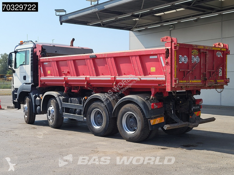 شاحنة MAN 35.440 8X4 13m3 Meiller 2-way tipper...