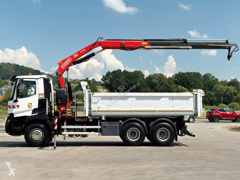 Камион Renault C 380* KIPPER 5,20 m* KRAN/FUNK...
