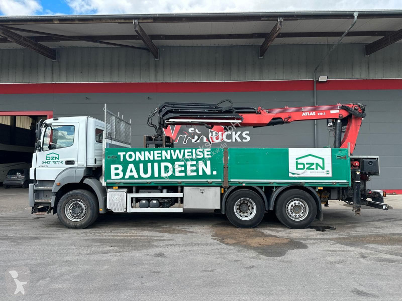 Camion Mercedes 2536 6x2 BL Baustoffp. ATLAS...