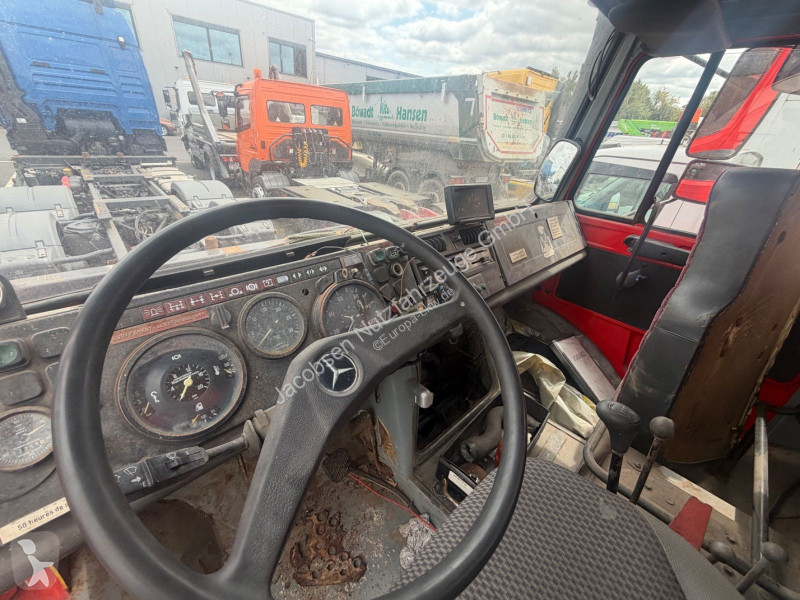 شاحنة Unimog Mercedes Bergefahrzeug, Seilwinde...