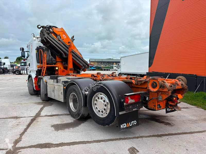 شاحنة Scania 8x2*6 FASSI F290 / AJK 20 ton...