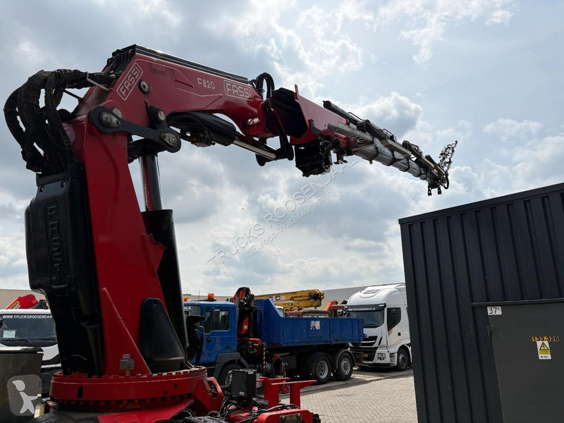 شاحنة DAF 530 + FASSI F 820 RA 6X EXT. + JIB 6X...