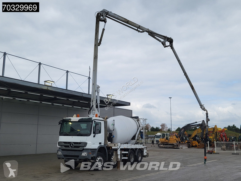 شاحنة Mercedes 3241 8X4 Schwing Stetter FBP...