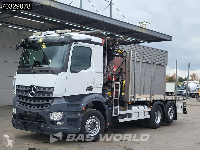 شاحنة Mercedes 2536 6X2 Palfinger PK18502 SH...