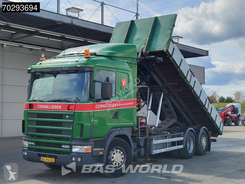 شاحنة Scania R 124 LB 6X2 NA 75190 6X2 HMF 1063...