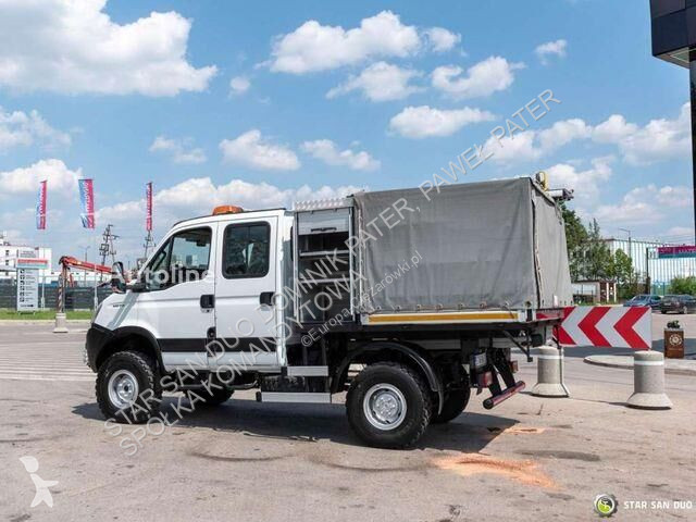 Ciężarówka Iveco DAILY 55S17W 4x4 DOKA Camper...