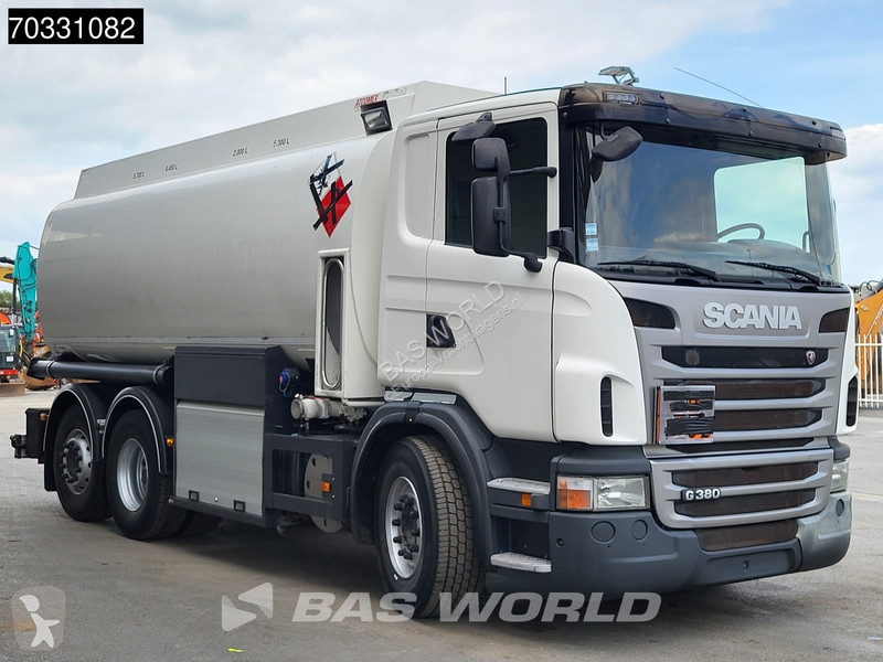 شاحنة Scania G380 6X2 Alfons Haar Fuel tanker...