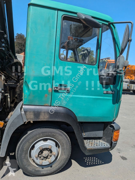 شاحنة MAN / Hiab 045 Kran / Kipper Meiler