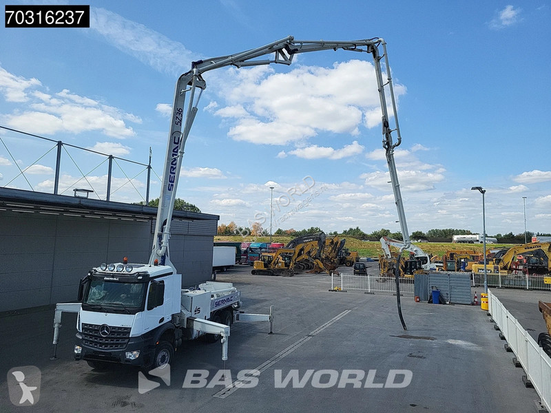 شاحنة Mercedes 3342 6X4 SERMAC 5Z36 Concrete...