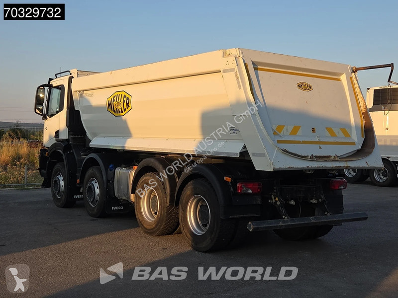 شاحنة Iveco 450 8X4 Full Steel Meiller Tipper...