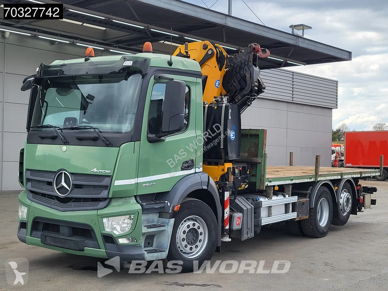 Camion Mercedes 2540 6X2 EFFER 265/6S Crane...