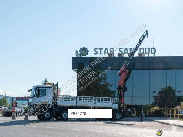 شاحنة Mercedes AROCS 3240 8x4 PALFINGER PK...