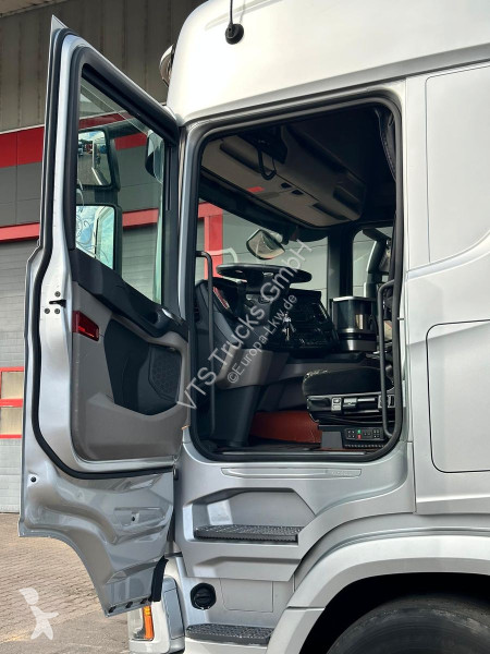 Lastbil Scania R450 6x2  & Fliegl/ FASSI...