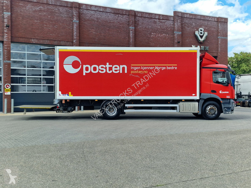 شاحنة Mercedes 1827 4x2 Box with sidedoors -...