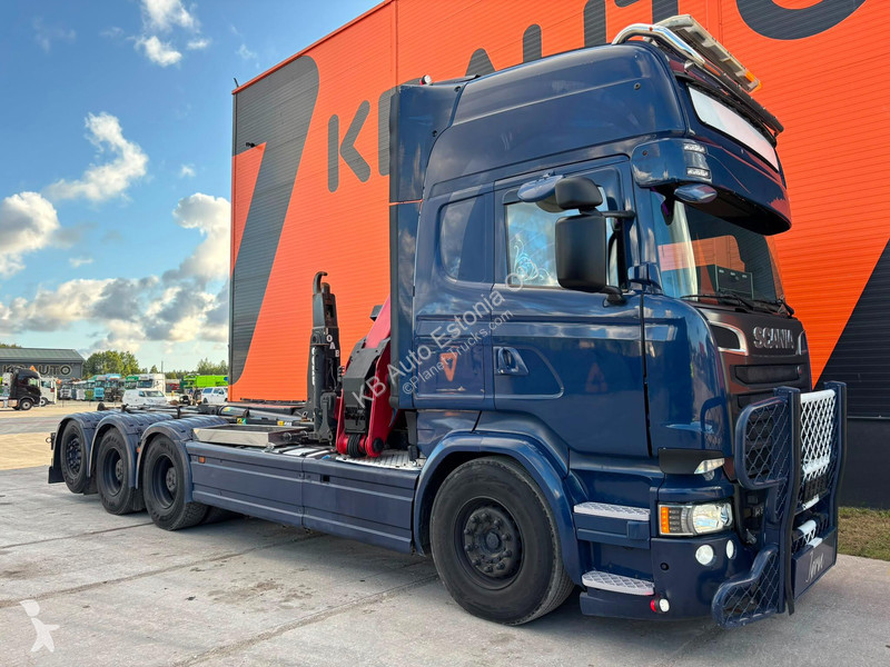 شاحنة Scania R580 8x4*4 BIG AXES / RETARDER /