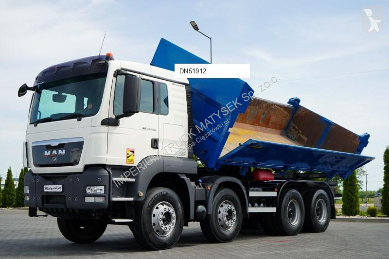 شاحنة MAN TGS 35.360 / 8X4 / WYWROTKA 2 STRONNA...