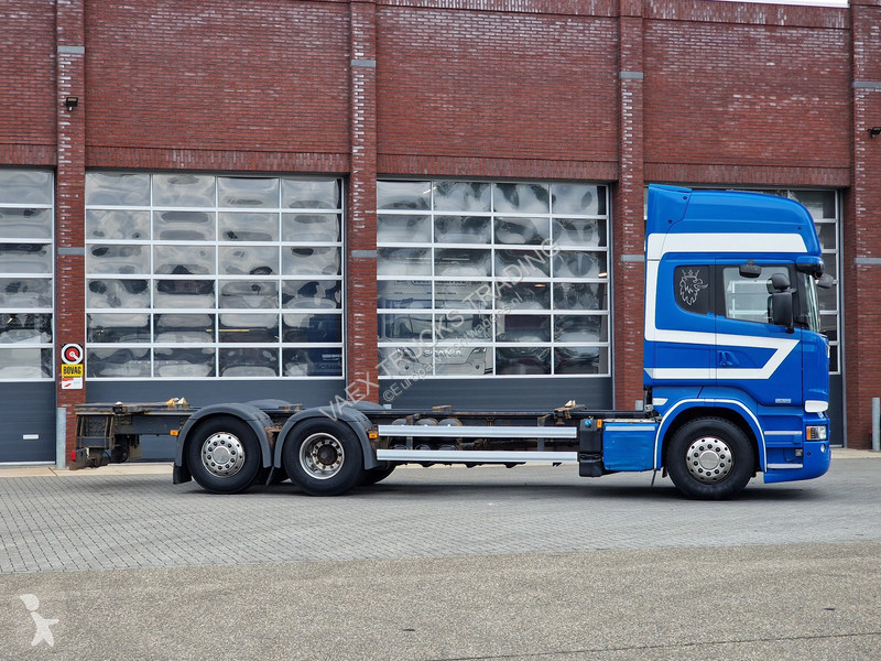 شاحنة Scania 490 Topline 6x2*4 - BDF - etarder...