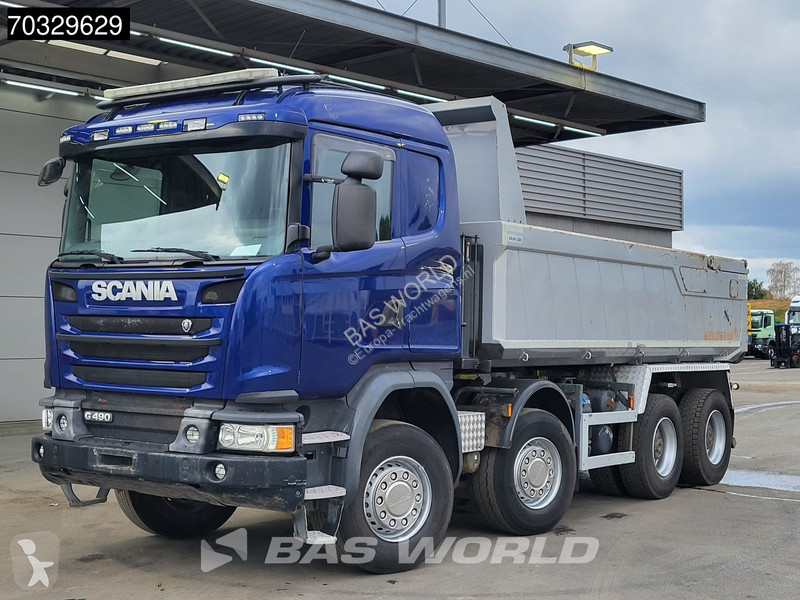 شاحنة Scania 490  8X4 12m3 tipper...
