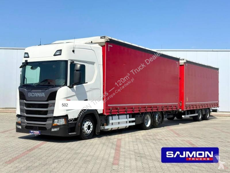 Camion Scania R450 / ZESTAW TANDEM 120 M3 /...
