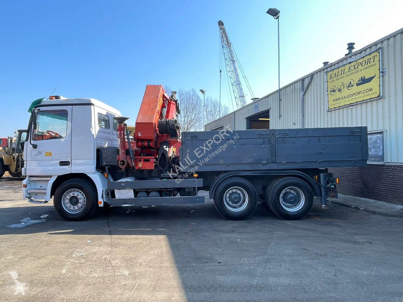 Camion Mercedes 3343 6x4 Truck + Crane / Grue...