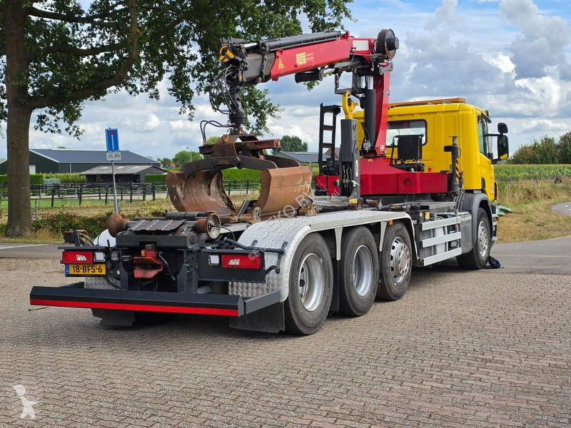 Camion Scania P450 8x2!! CRANE/HOOK!!...