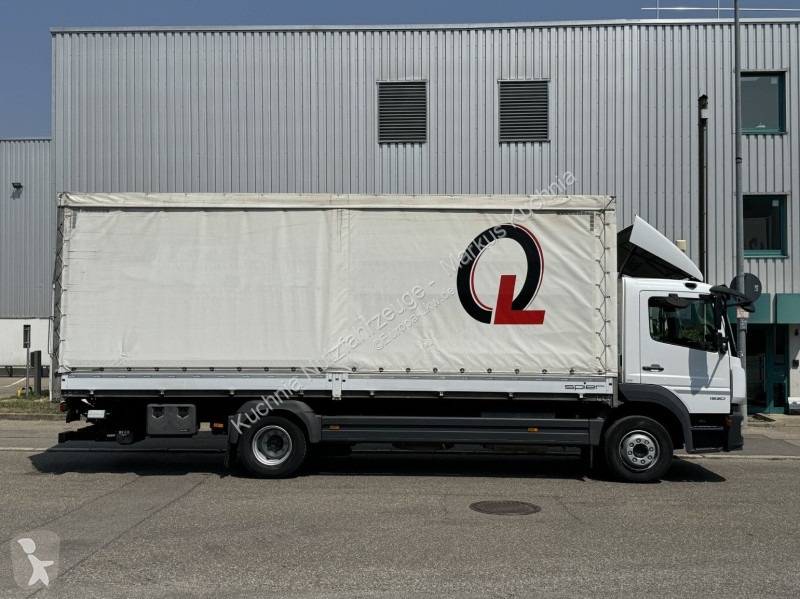 Camion Mercedes 1530L Schiebeplane 7,2m LBW...