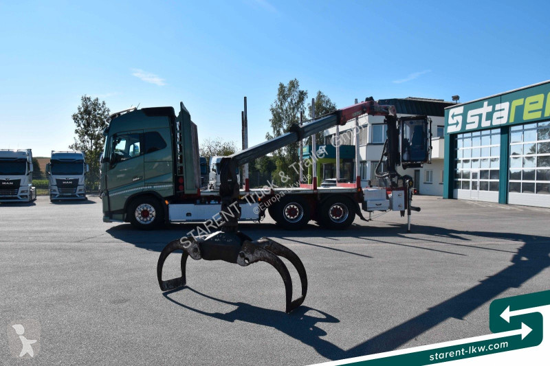 Camion Volvo 750 6x4 Palfinger Kabinenkran...