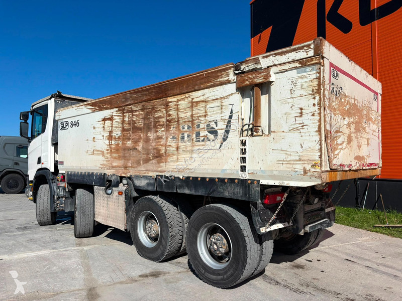 Vrachtwagen Scania R 580 8x4 RETARDER / BOX...