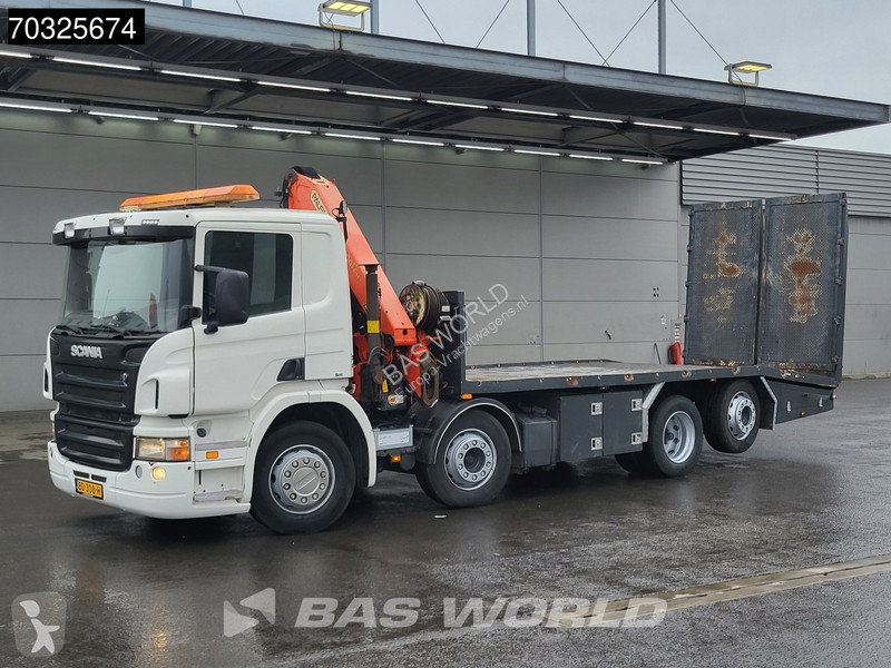 Camión Scania P 8X2 NL-truck Palfinger PK18001...