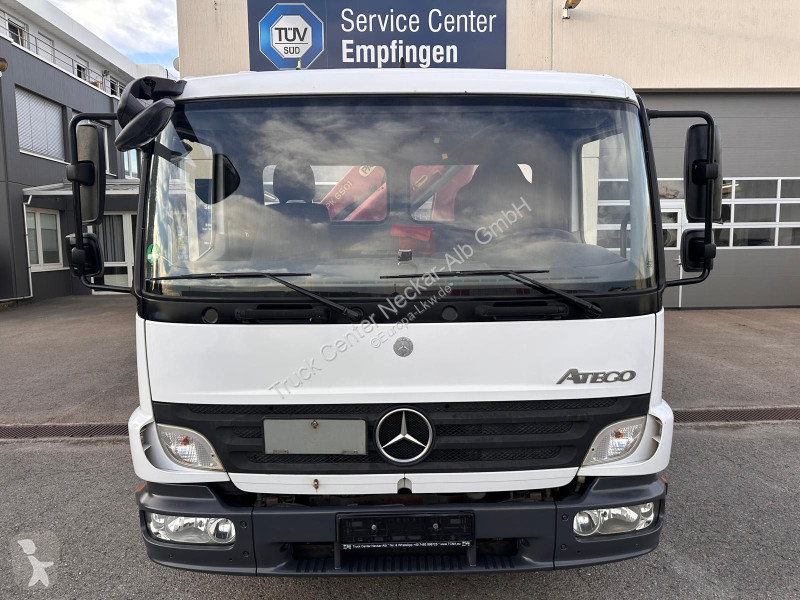 Camión Mercedes 818 Klima Kran Palfinger PK6501...