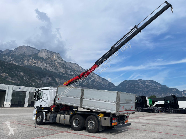 Вантажівка Mercedes ACTROS 2563 CON GRU...
