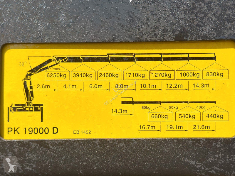 Camión Iveco 170E27 * Platform 6,20 m + PK 19000!