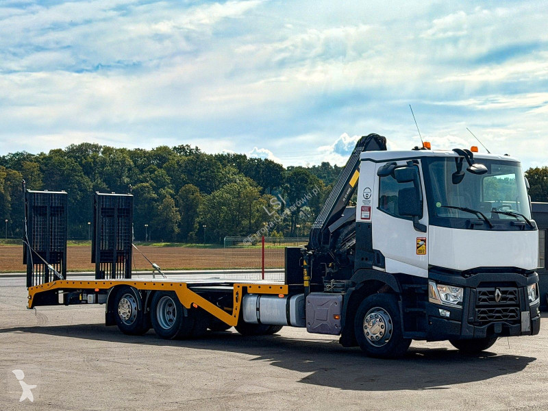 Camión Renault T 380 Abschleppwagen 8,00 m HIAB...
