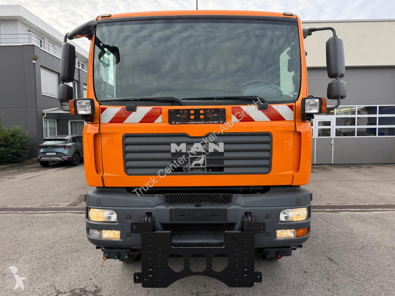 MAN TGM  13.240 4x4 3-S-Kipper Palfinger Kran...