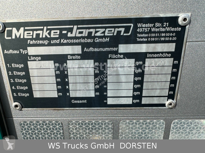 Camión Mercedes 1327 Menke Einstock