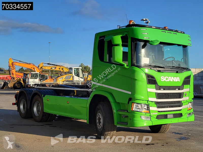 Camión Scania 500 6X4 20tons Containersystem...